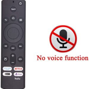 NS-RCFNA-19 NS-RCFNA-21 Replacement IR Remote fit for Insignia Fire TV/Toshiba Fire TV NS-50DF710NA19 NS-43DF710NA19 NS-50DF711SE21 NS-55DF710NA19 43LF621U21 32LF221U19 50LF621C21 55LF621C19