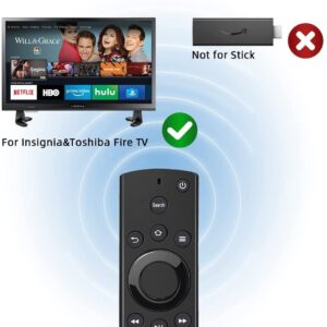 NS-RCFNA-19 NS-RCFNA-21 Replacement IR Remote fit for Insignia Fire TV/Toshiba Fire TV NS-50DF710NA19 NS-43DF710NA19 NS-50DF711SE21 NS-55DF710NA19 43LF621U21 32LF221U19 50LF621C21 55LF621C19