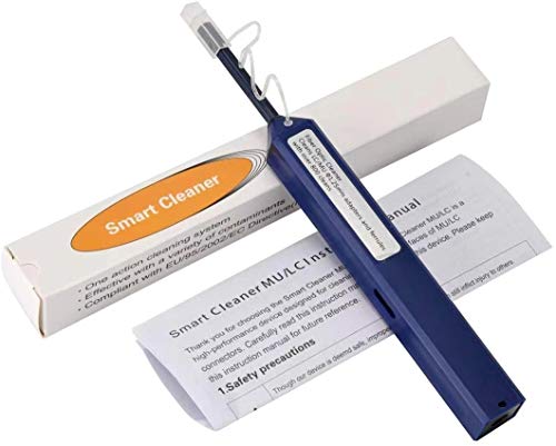 AIYIGO Cleaner Optical Fiber Cleaner Pen Cleans 1.25mm LC Connector Over 800 Times