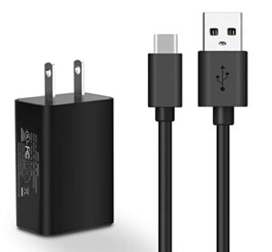 voty usb charger compatile for kyocera duraforce pro 2 e6910 e6920,kyocera duraxv extreme e4810 with 6ft type-c usb c fast charging cable power cords,rapid wall charger ac adapter for kyocera phone