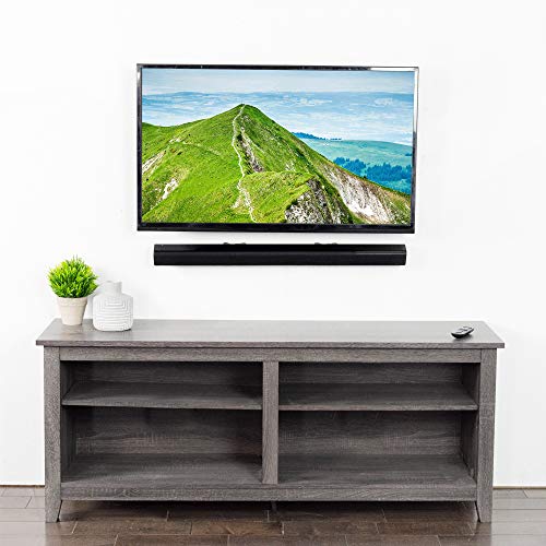 VIVO Fixed TV Mount for up to 70 inch Flat Screens, Soundbar Wall Mount Picture Hanging Style, Thin Ultra-Low Profile, MOUNT-VW00