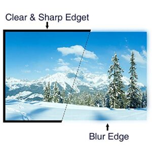 Black-Felt-Tape-Enhancing-Projector Felt Tape Border for DIY Projector Screen Borders 2 inch x 40 feet -Absorbs Light, Brightens Image