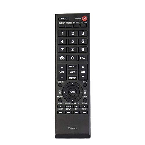 AMAIRIYCA Replacement ct-90325 Remote Toshiba for Toshiba tv fit for Remote tv Toshiba for Toshiba Universal Remote