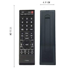 AMAIRIYCA Replacement ct-90325 Remote Toshiba for Toshiba tv fit for Remote tv Toshiba for Toshiba Universal Remote