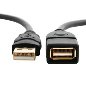 Mediabridge USB 2.0 - USB Extension Cable (10 Feet) - A Male to A Female with Gold-Plated Contacts
