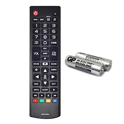 AKB74915304 Replacement Remote for lg tv 32LH570B 49LH570A 43LH5700 55LH5750 55LH575A AGF76631053 43LH570A 49LH5700 32LH550B 43LH5500 43LH5700-UD 43LH570B 49LH5700-UD with GP Alkaline 2 pcs Batteries