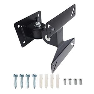 tengsun wall mount tv monitor bracket with tilts and extends for most 14-27 inch led lcd oled screens,75 100 vesa compatible,max 40lb capacity (14in-24in)