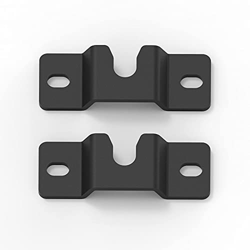 JINGer Sound Bar Wall Mount Brackets for VIZIO Sound BarSoundbar Mounting Bracket for VIZIO SoundBar SB3851C0SB3630E6SB3621nF8MSB4551D5 Speaker with Wall Mount Screws Black