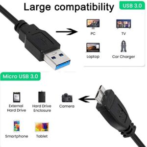 SaiTech IT USB 3.0 Cable A to Micro B high speed upto 5 Gbps data transfer cable for Portable External Hard Drive (SaiTech IT-015)