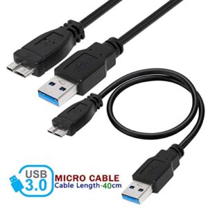 SaiTech IT USB 3.0 Cable A to Micro B high speed upto 5 Gbps data transfer cable for Portable External Hard Drive (SaiTech IT-015)