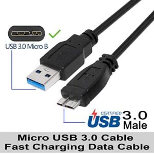 SaiTech IT USB 3.0 Cable A to Micro B high speed upto 5 Gbps data transfer cable for Portable External Hard Drive (SaiTech IT-015)