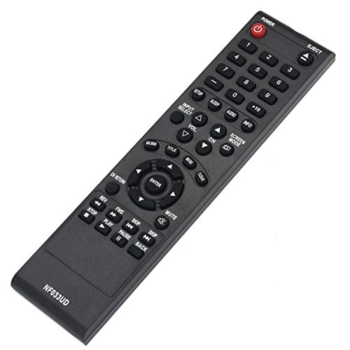 NF033UD Replace Remote Control fit for Emerson Sylvania LCD TV LD190EM1 LD190EM2 LD260EM2 LD320EM2 RLD190EM1 RLD190EM2 LD190SS1 LD320SS2 LD190SS2 LD195SSX LD320SSX LD320SS2 A9DF1UH LD320SS1