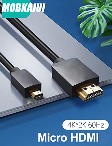 Micro USB to HDMI TV 4k Cable 1.5M/5FT, 1080P HD Video and Audios Compatible with MHL Phone or Tablet to a HDTV Monitor or Projector, Enjoy Big Screen HD Pictures