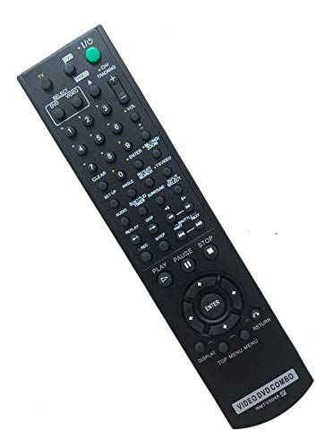 RMT-V504A Replacement Remote Control for Sony RMT-V501A SLV-D100 SLV-D281P SLV-D380P YSP-4000BL DVD-VCR Combo Player