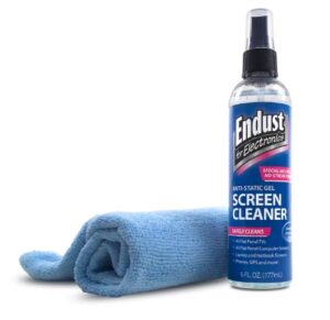 endust for electronics 6oz lcd/plasma cleaning gel and micro fiber towel
