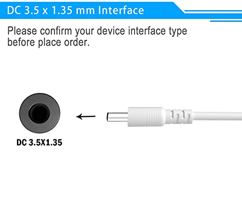 Replacement Charger Cord for FOREO Luna Series Facial Cleanser Foreo Luna, Luna2,Luna Mini,Luna Mini 2, FOREO ISSA Series E-Toothbrush USB DC Charging Cable Charger Wire