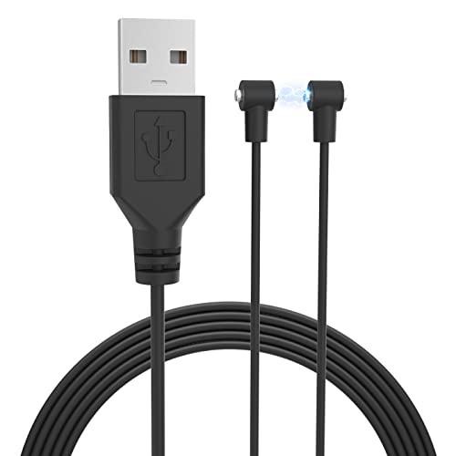 Adorime Magnetic Universal USB Fast Charging Cable Cord Replacement Charger Compatible Backup Charging Cord,USB Adapter Suitable for Most Magnetic Massagers