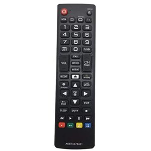 new replacement lg akb74475401 remote control for lg tv remote control,compatible with lg lcd led hdtv smart tv