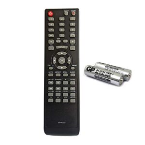 en-ka92 remote control replacement for hisense tv 40h3e 32h3e 40h3c 40h3ec 32h3c 40h3b 32h3b2 32h3b1 32d37 32d20 with gp alkaline 2 pcs batteries