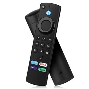 replacement voice remote (3rd gen) with tv controls, l5b83g fire tv replacement remote compatible with fire tv stick(2nd gen/3rd gen/lite/4k), fire tv cube (1st gen and later), and fire tv (3rd gen)