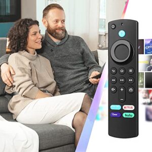 Replacement Voice Remote (3rd Gen) with TV Controls, L5B83G Fire TV Replacement Remote Compatible with Fire TV Stick(2nd Gen/3rd Gen/Lite/4K), Fire TV Cube (1st Gen and Later), and Fire TV (3rd Gen)