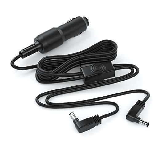 Pwr Car Charger Adapter and Audio Video AV Cable for Philips Dual Screen Portable DVD Player Pd9016/37 Pd9012/17 Pd9012m/37 Pd9000 Pd7012 Pd7012r Pb9011 Pd700 Pd7016 Pt902 Pb9001 Ay4197 Ly-02 Ay4128