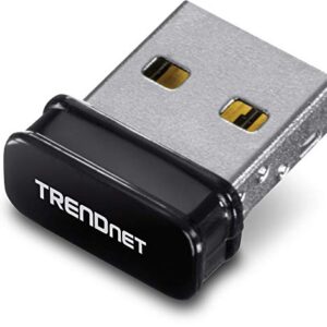 TRENDnet Wireless N150 Micro USB Adapter, WPA2 Encryption, Easy Setup, Ultra Compact Design, QoS, Windows & Mac Compatible, TEW-648UBM