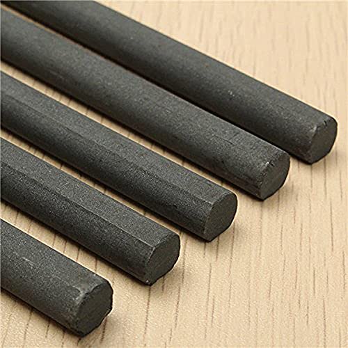 CynKen 5pcs 10x140mm Ferrite Rod Bar Loopstick for Radio Antenna Aerial Crystal About 0.4"x5.5"