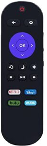 remote compatible with all onn roku tv with disney plus netflix vudu hulu