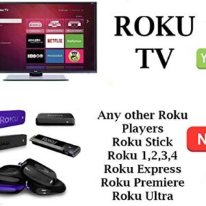 Remote Compatible with All ONN Roku TV with Disney Plus Netflix VUDU HULU