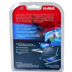 Klear Screen Large TV Cleaning Screen Cleaner for Tvs, Gaming Monitors, LCD, LED, OLED, LED, Made in The USA