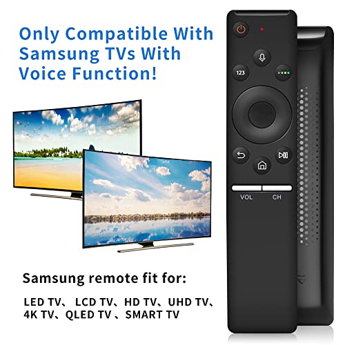 TGHCP Universal Voice Replacement Remote Control for Samsung Smart TV, New Upgraded BN59-1266A Remote Control Fit for All Samsung TVs