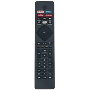 new nh800up sub rf402a-v14 bt800 replacement voice remote for philips 4k uhd hdr led android smart tv 75pfl5704/f7 50pfl5704/f7 55pfl5604/f7 65pfl5504/f7 55pfl5704/f7