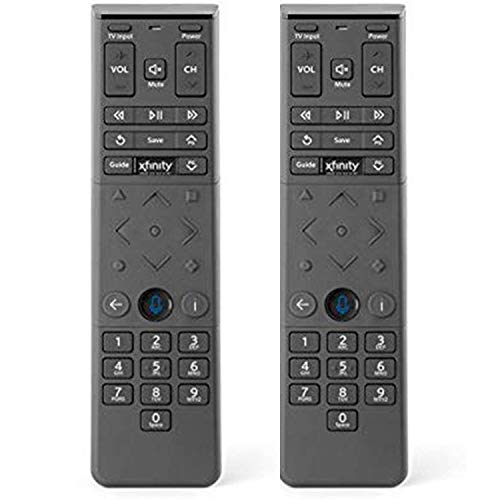 (2 Pack) Xfinity Comcast XR15 Voice Control Remote for X1 Xi6 Xi5 XG2 (Backlight) (Renewed)