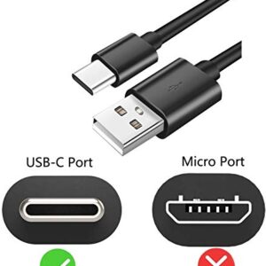 Earbuds Charging Cord USB Charger Cable Compatible with Anker Soundcore Life P2/Life A2 NC/Life A1/Life Dot 2/Liberty 2 Pro/Liberty Air 2 Pro/Spirit X2/Spirit Dot 2 Charging Cable (USB-C Port)
