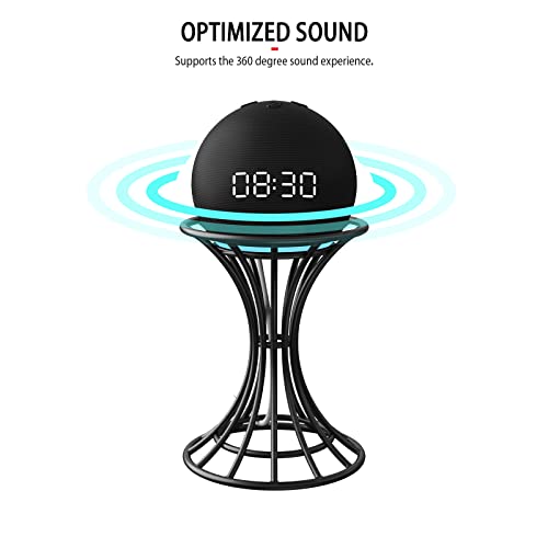 HeyMoonTong Smart Speaker Table Stand - Decorative Holder for Apple Homepod Mini,Echo Dot 5th / 4th Gen,Echo Glow and Google Home Mini/Nest Mini,Beautiful Desktop Decoration for Office/Room