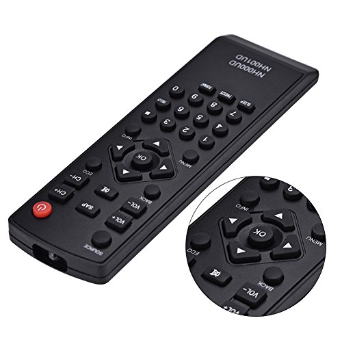 Replacement TV Remote Control for Emerson, Universal Durable TV Remote Controller for Emerson NH000UD with 10M Remote Distance