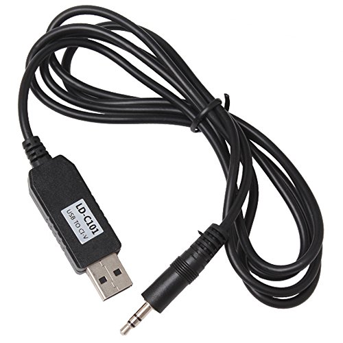 BQLZR USB CI-V CAT Cable for CT-17 IC-275 IC-756Pro Shortwave Radio Works with Ct-17 Compatible Radios and Transceivers