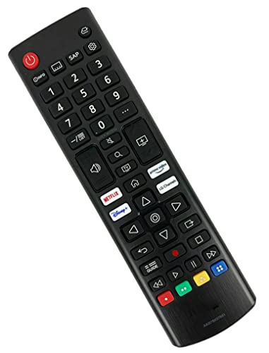 Universal Remote Control for LG-TV-Remote, Compatible with LG UHD OLED QNED 4K 8K Smart TV AKB75375604 AKB75095307 AKB76037601 AKB76037603 AKB76040302 with Disney, Netflix, Prime Video, LG Channels