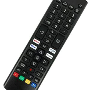 Universal Remote Control for LG-TV-Remote, Compatible with LG UHD OLED QNED 4K 8K Smart TV AKB75375604 AKB75095307 AKB76037601 AKB76037603 AKB76040302 with Disney, Netflix, Prime Video, LG Channels