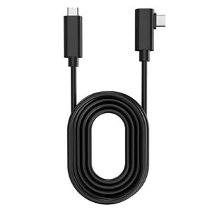 USB C to USB C 3.2 Gen 1 Cable, 90 Degree Type C Charging Data Transfer Cord for Sony Alpha 1 A7C A7SIII A7RIV A7III A7RIII Canon EOS R5 R6 R RP G5X Mark II G7X Mark III Fuji XT3 XT4, 5Gbps/3A