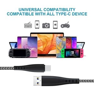 Long USB C Charger Cable 10ft+6ft Charging Cord for Samsung Galaxy S21 S23 S22 S20 Plus Ultra FE A23 A14 5G/Z Fold 3/Note 10 20 A13 A21,Tab A7 10.4"/A7 Lite 8.7"/A 10.1”2019/T-mobile Revvl 6/6 Pro 5G