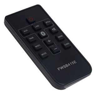 Replacement Remote Control Applicable for Sanyo Soundbar FWSB415E WIR113001-FA0