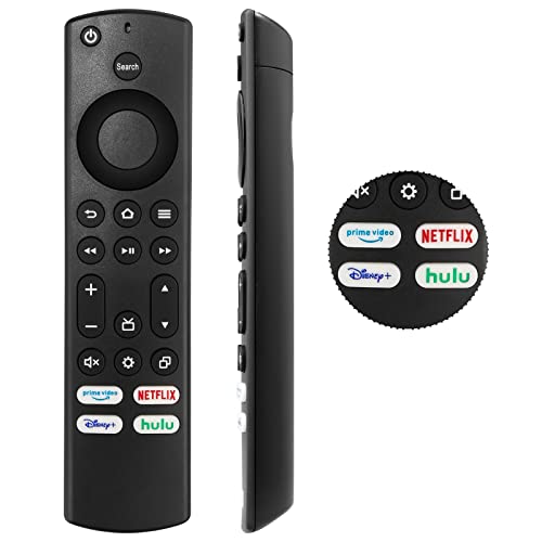 Universal IR Remote Control Compatible with All Toshiba Fire TV, All Insignia Fire TV CT-RC1US-21 CT-RC1US-19 NS-RCFNA-21, Fire TV 2014/2015/2017 (NOT Work with Fire TV Stick/Fire TV Box/Firestick)