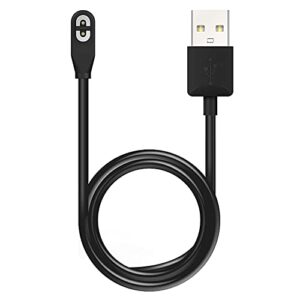 replacement charging cable for aftershokz aeropex as800/ opencomm asc100sg/shokz openrun pro mini, auarte 3.3ft magnetic usb charger cable fast charging cord for aeropex bone conduction headphones
