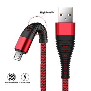 6ft Long USB-C Cable for REVVL 6 5G, 6 Pro 5G, 4, V, V Plus Phones - Type-C Fast Charger Cord Power Wire USB-C Compatible with T-Mobile REVVL 6, Pro, 5G, 4, V, Plus
