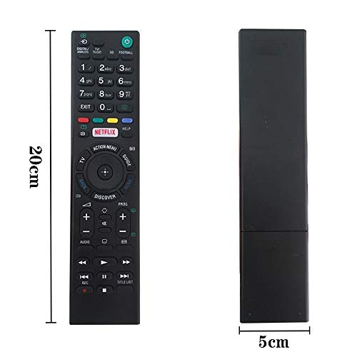 New Remote Control for Sony TV Remote for All Sony LCD LED HDTV Smart Bravia TV Remote Control with Netflix Button - No Program Needed