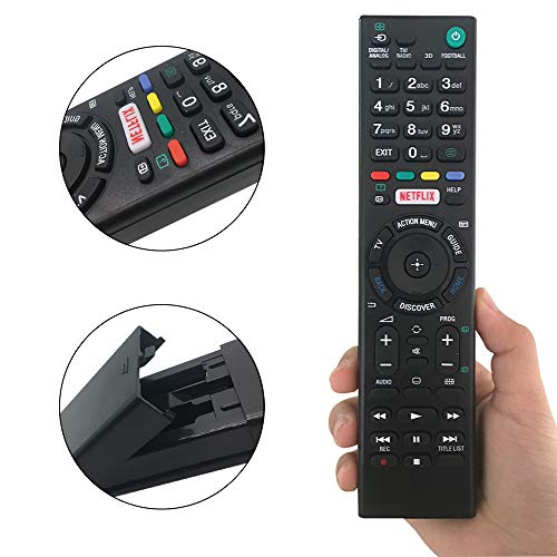 New Remote Control for Sony TV Remote for All Sony LCD LED HDTV Smart Bravia TV Remote Control with Netflix Button - No Program Needed