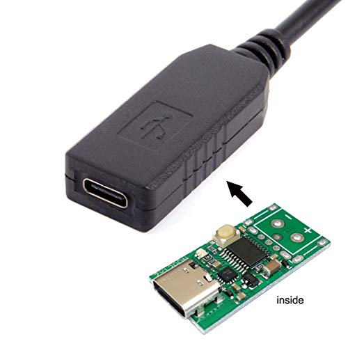 chenyang CY USB 3.1 Type C USB-C to DC 20V 5.5 2.5mm & 2.1mm Power Plug PD Emulator Trigger Cable for Laptop