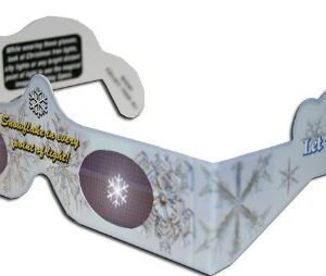 3D Christmas Glasses - 10 Pack Holiday Specs - Hologram Holiday Images